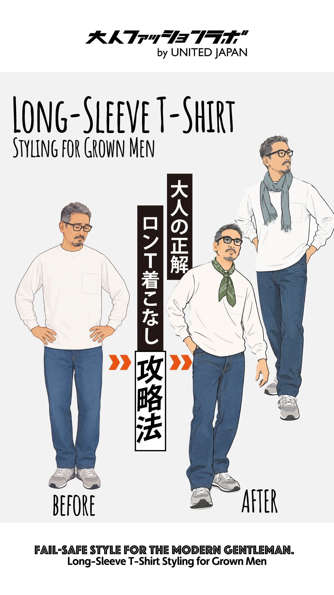 ロンT着こなし攻略法